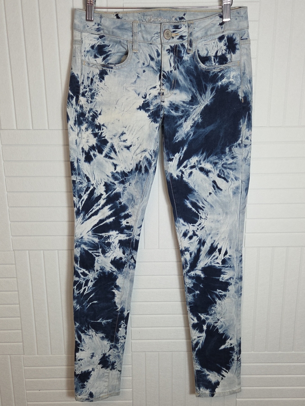 American Eagle Tie Dye Jeggings Jeans Size 6